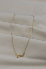 Baby Necklace Gold