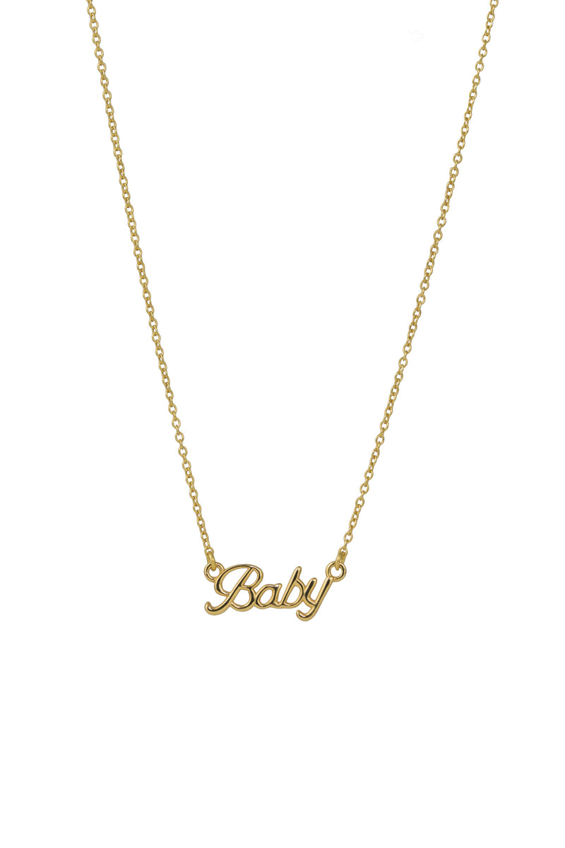 Baby Necklace Gold