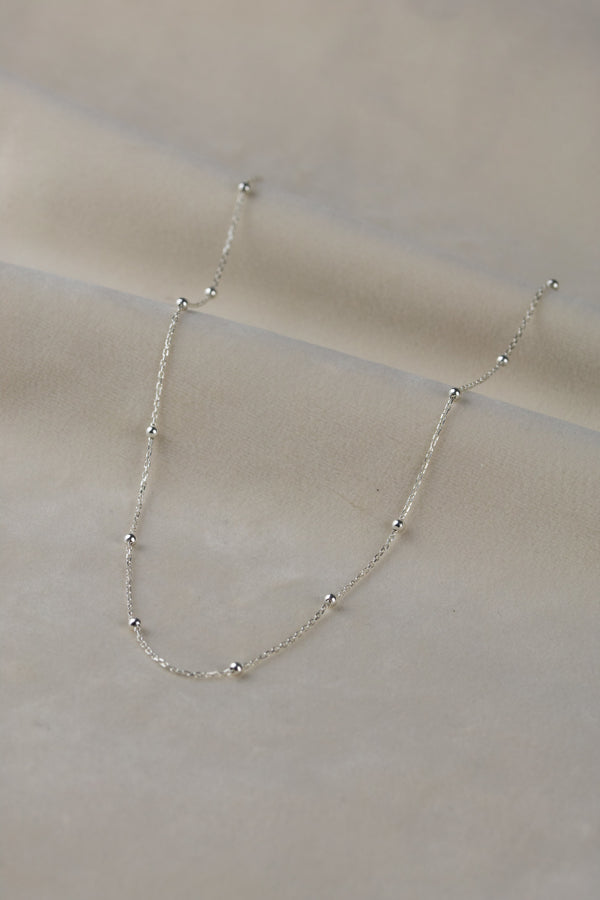 Lulu Necklace Silver
